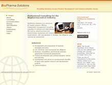 Tablet Screenshot of biopharmasolutions.com